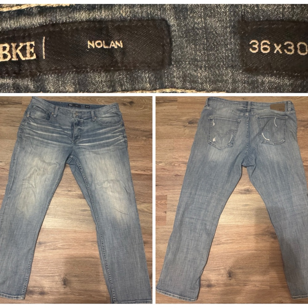 BKE Nolan Light Blue Denim Jeans